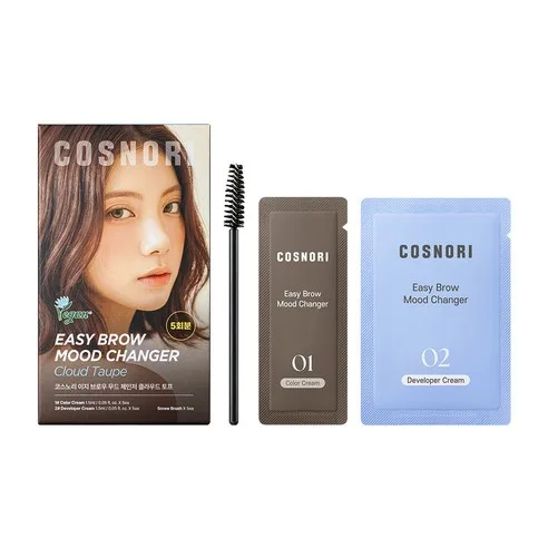 COSNORI Easy Brow Mood Changer Cloud Taupe Eyebrow Dyeing Kit