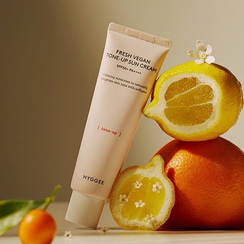 HYGEE Fresh Vegan Tone-Up Sun Cream SPF50+ PA++++