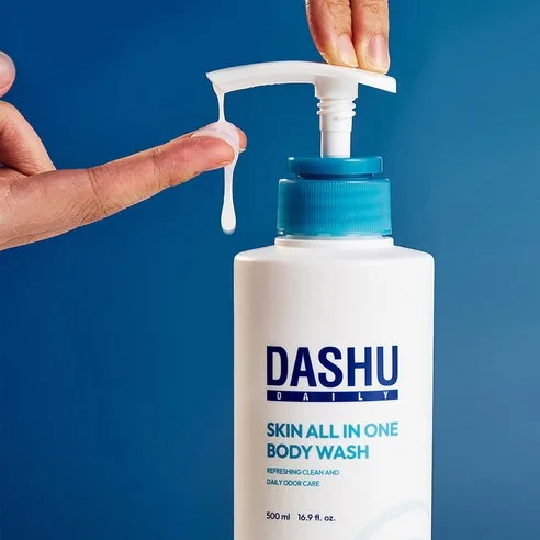 DASHU Daily Skin All In One Body Wash 500ml - Image 4