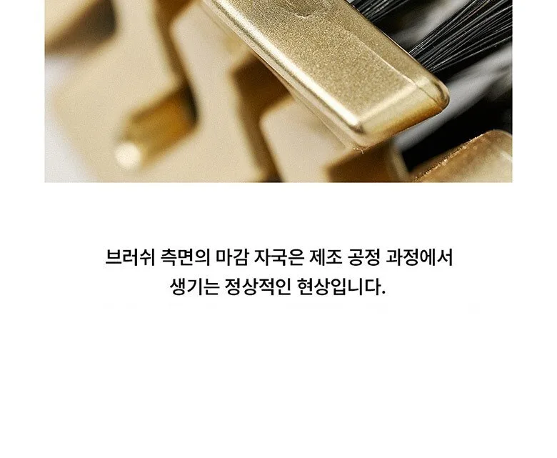 DASHU Donmo Hair Brush Gold 1pc | Premium Boar Bristle Vent Brush Detail