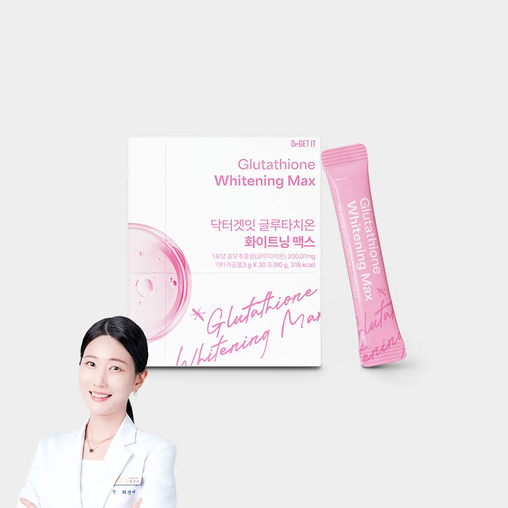 Dr.GET IT Glutathione Whitening Max 3 g x 30 Sticks