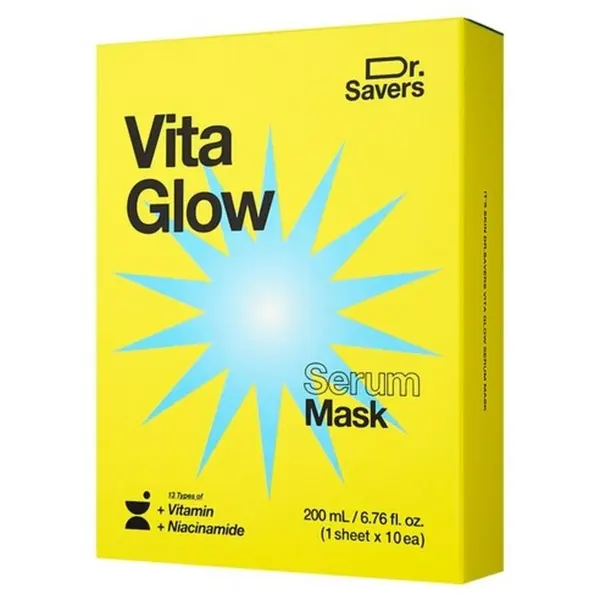 It's Skin Dr. Savers Vita Glow Serum Mask 20ml x10ea
