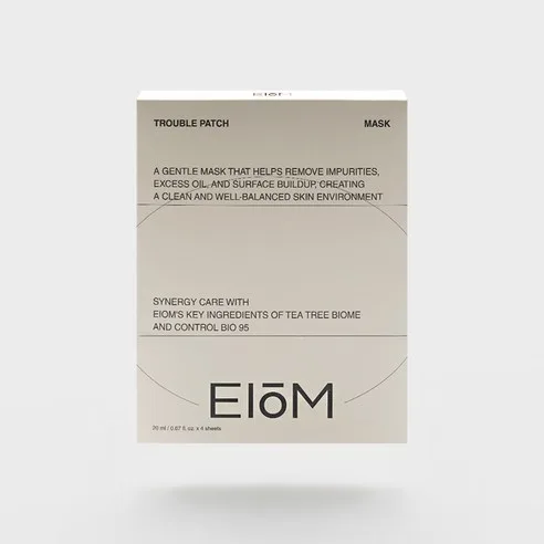 EIOM Trouble Patch Mask 20ml×4 Sheets - Image 4