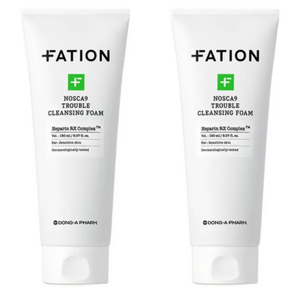 FATION NOSCA9 Trouble Cleansing Foam 150ml x 2ea