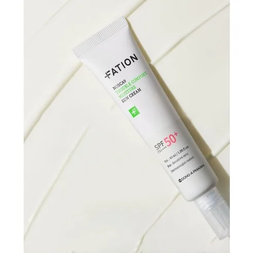 FATION NOSCA9 Trouble Comfort Moisture Sun Cream SPF 50+ PA++++ 40ml - Image 3
