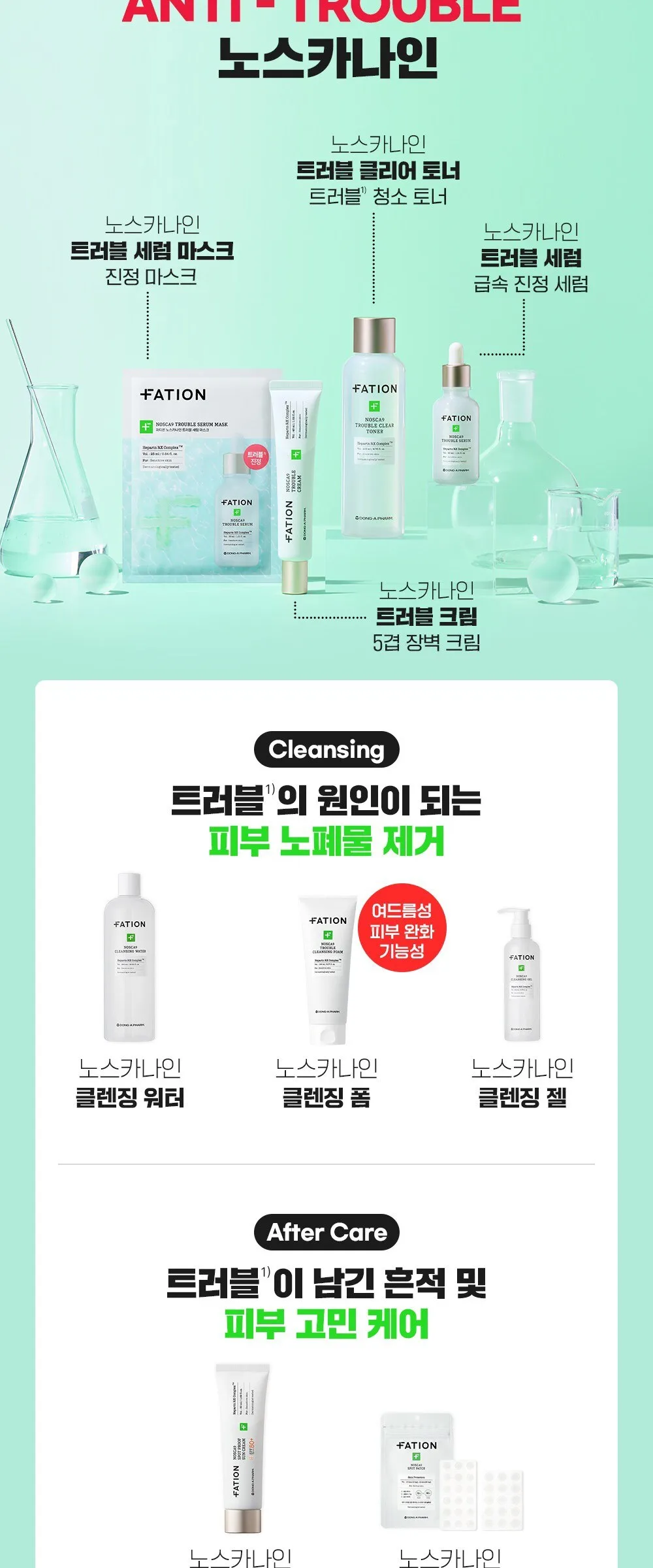 FATION NOSCA9 Trouble Serum Mask 25ml 1pc 10pcs Detail