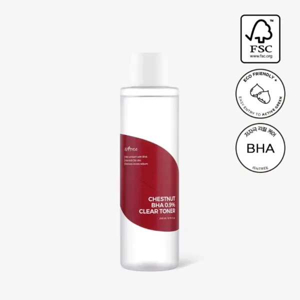 ISNTREE Chestnut BHA 0.9% Clear Toner 200ml