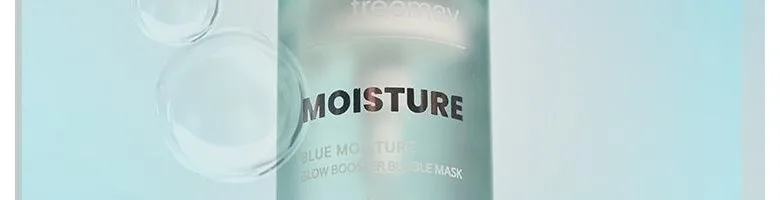 freemay MOISTURE BLUE MOISTURE GLOW BOOSTER BUBBLE MASK 95ml Detail