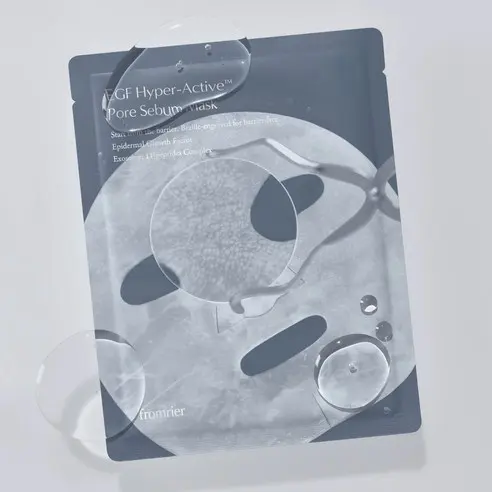 fromrier EGF Hyper-Active Pore Sebum Mask 17g x 4 Sheets
