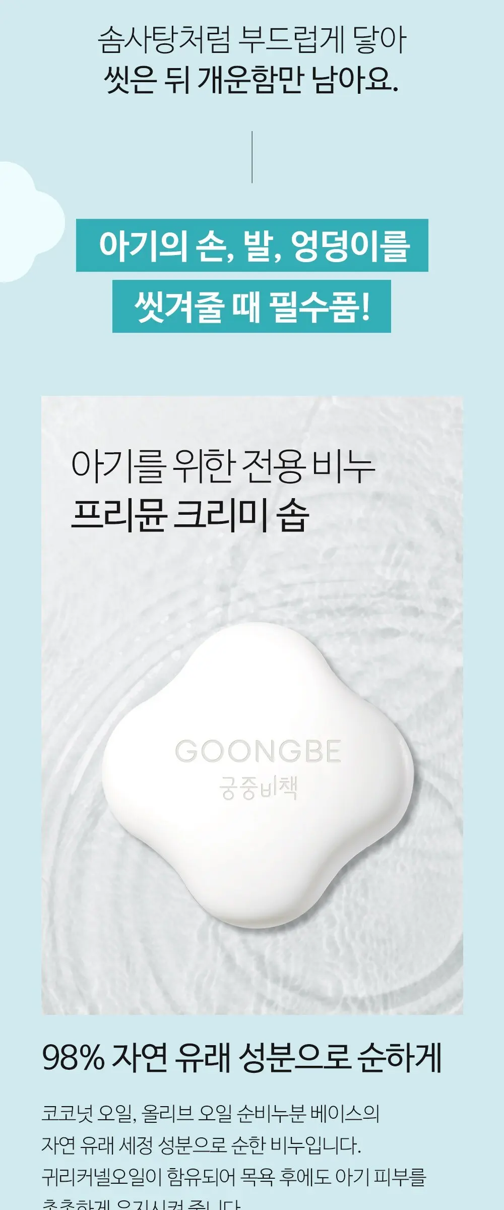 GOONGBE Premune Creamy Soap 90g 4pcs Detail
