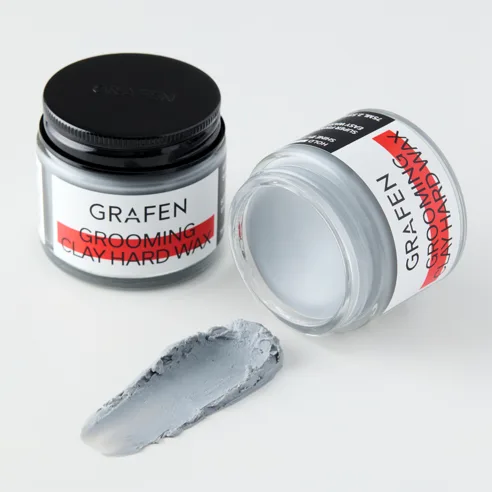 GRAFEN GROOMING CLAY HARD WAX 75ml x 2pack - Strong Hold Hair Styling Wax - Image 2