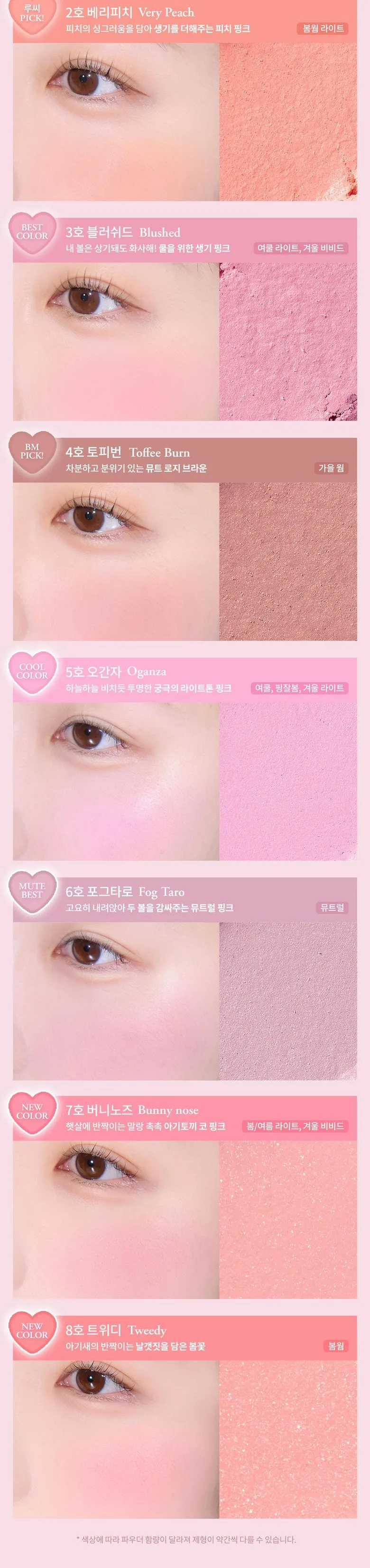 Haming Jelly Air Cheek Blush 1pc 08 Tweedy Detail