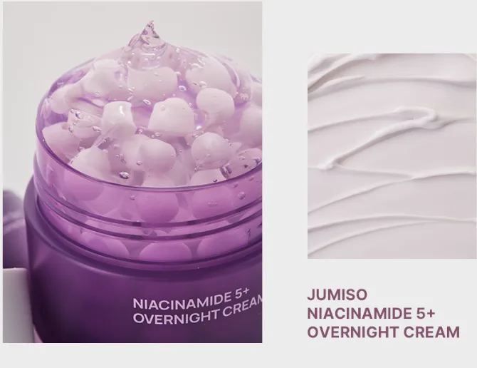 JUMISO Niacinamide 5+ Overnight Cream 50ml - Image 4