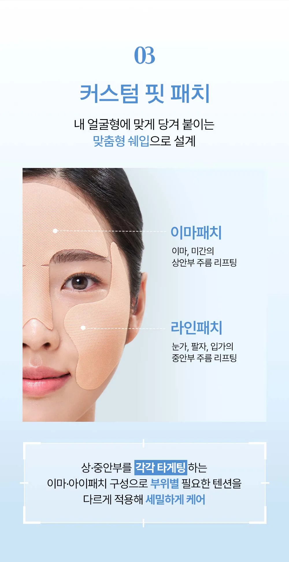 JUNG SAEM MOOL Essential Mool Wrinkle Lifting Duo Patch Detail