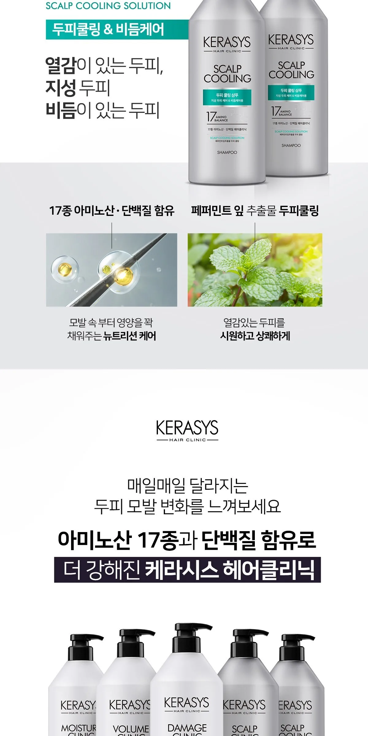 KERASYS Damage Clinic Protein Conditioner 980ml Detail