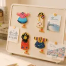 Korea Hanbok Steel Magnet Set of 4