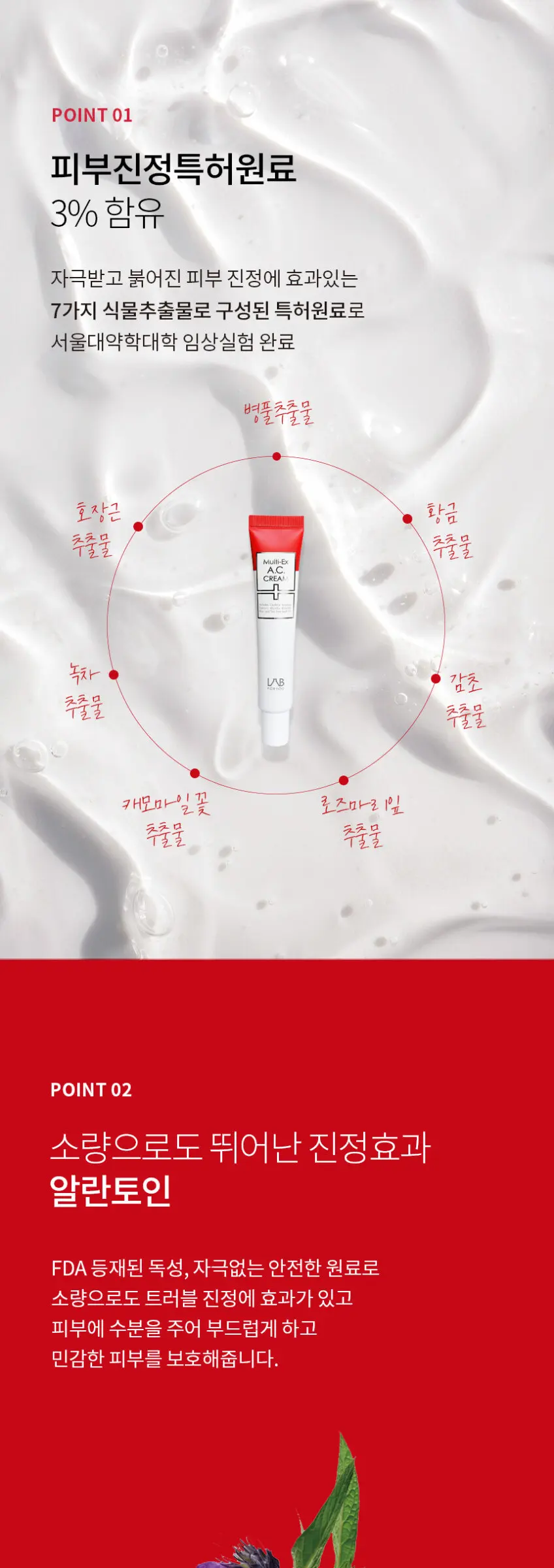 LAB FOR YOU Multi-Ex A.C. Cream 20ml Detail