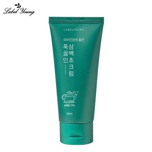 Label Young WELL-BOILED SAURURUS CHINENSIS CREAM 77 100ml