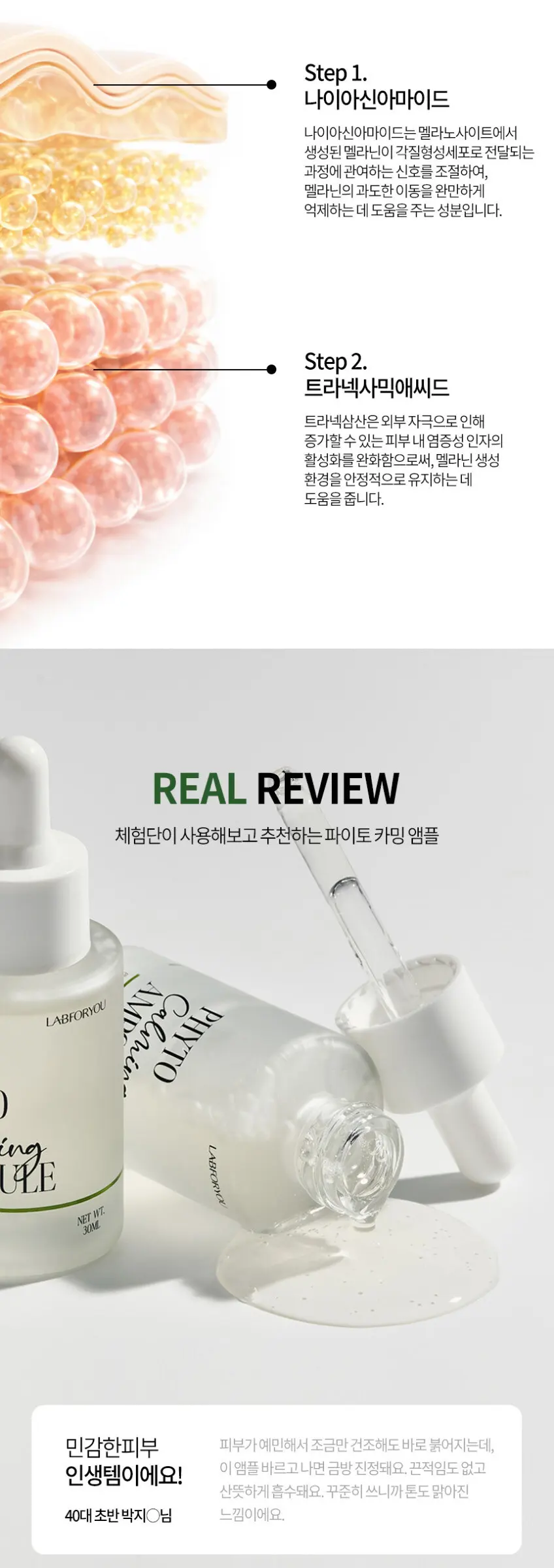 LABFORYOU Phyto Calming Ampoule 30ml Detail