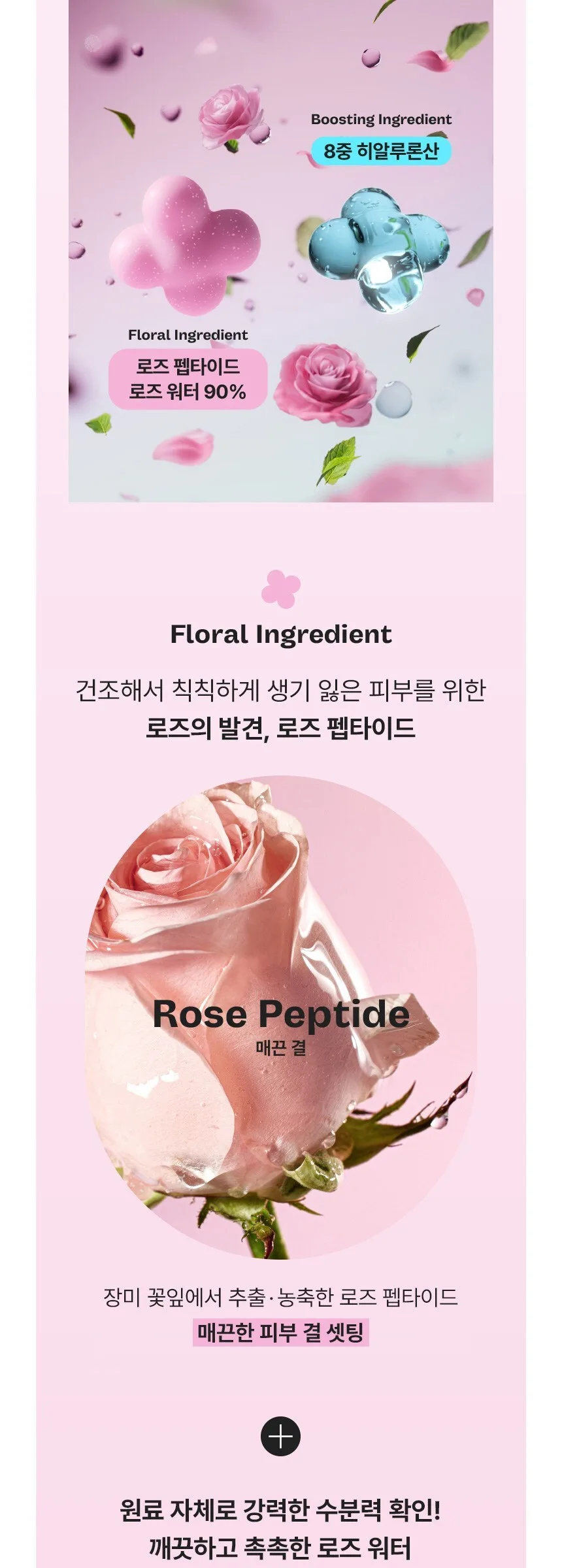 Mamonde Flora Glow Rose Water Toner 500ml Detail