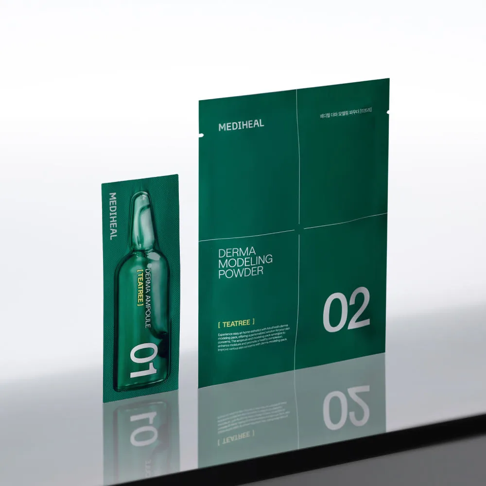 MEDIHEAL Derma Modeling Pack Tea Tree 300g - Image 3