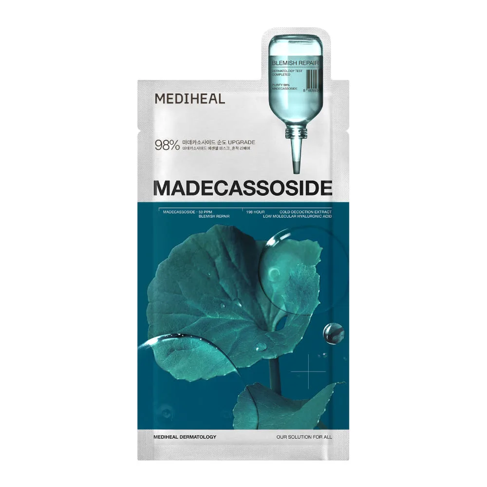 MEDIHEAL MADECASSOSIDE Blemish Repair Essential Mask Pack 24ml*4sheets