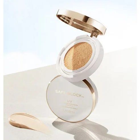 MISSHA Safe Block RX Cover Tone Up Sun Cushion SPF50+ PA++++ 14g - Image 3
