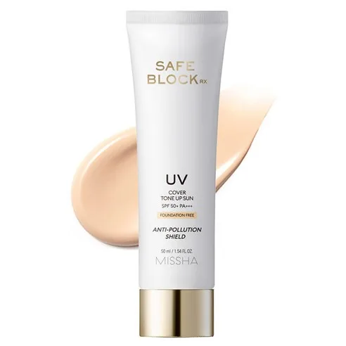 MISSHA SAFE BLOCK RX UV Cover Tone Up Sun SPF50+ PA++++ 50ml