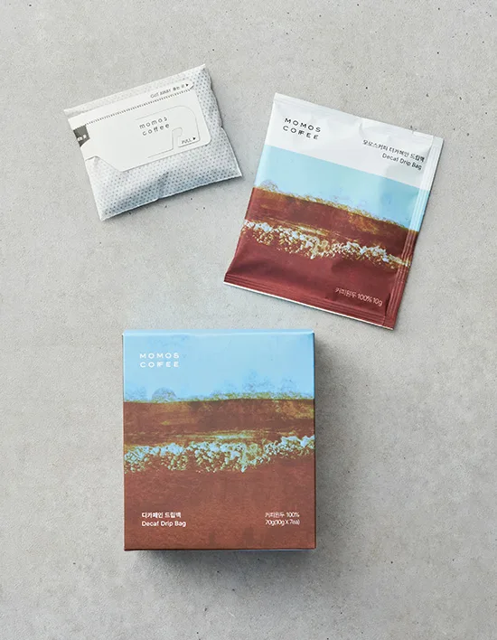 MOMOS COFFEE Colombia Decaf Drip Bag (10g X 7pack)