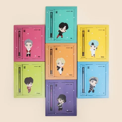 MONAMI TinyTAN 153 ID Note Set SUGA - Image 5