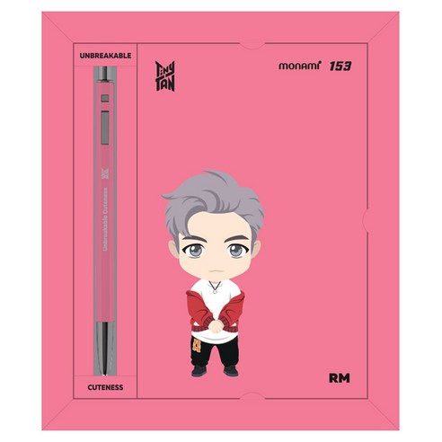 Monami TinyTAN 153 ID Notebook Set RM 1set