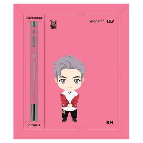 Monami TinyTAN 153 ID Notebook Set RM 1set