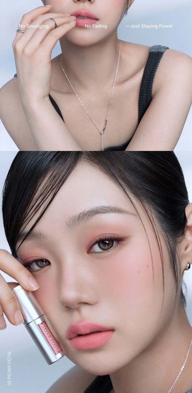 NEVVY MAKEUP Blurring Slip Fit Lip Cheek 1pc - 02 Peony Petal Detail