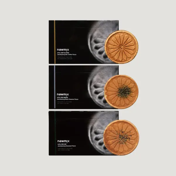 newmix Korean Dessert Snack Jeonbyeong 3 Types 6pcs