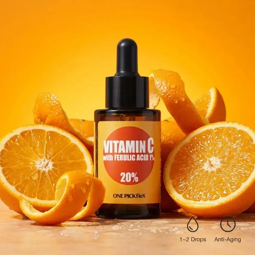 ONE PICK FLEX Vitamin C 20% with Ferulic Acid 1% 30ml Detail