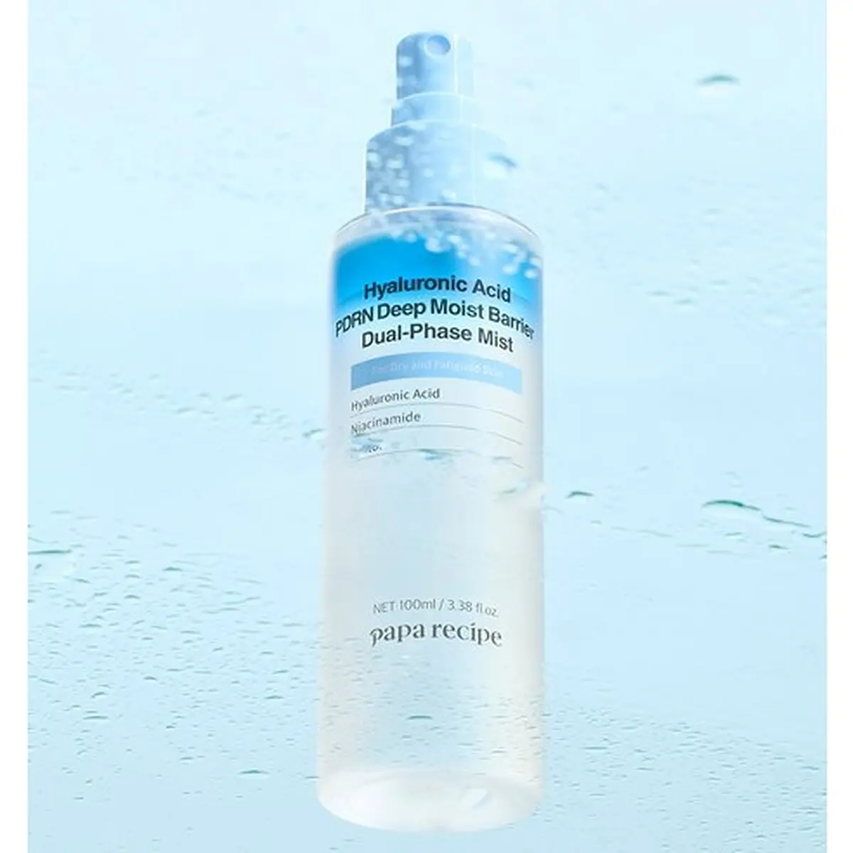papa recipe Hyaluronic Acid PDRN Deep Moist Barrier Dual-Phase Mist 100ml