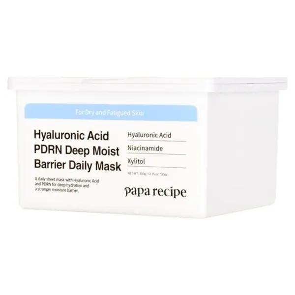 papa recipe Hyaluronic Acid PDRN Deep Moist Barrier Daily Mask 350g (30 sheets)