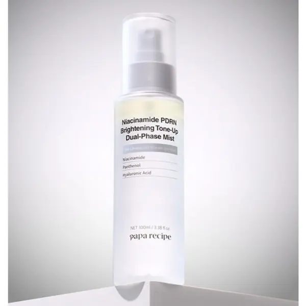 papa recipe Niacinamide PDRN Brightening Tone-Up Dual-Phase Mist 100ml