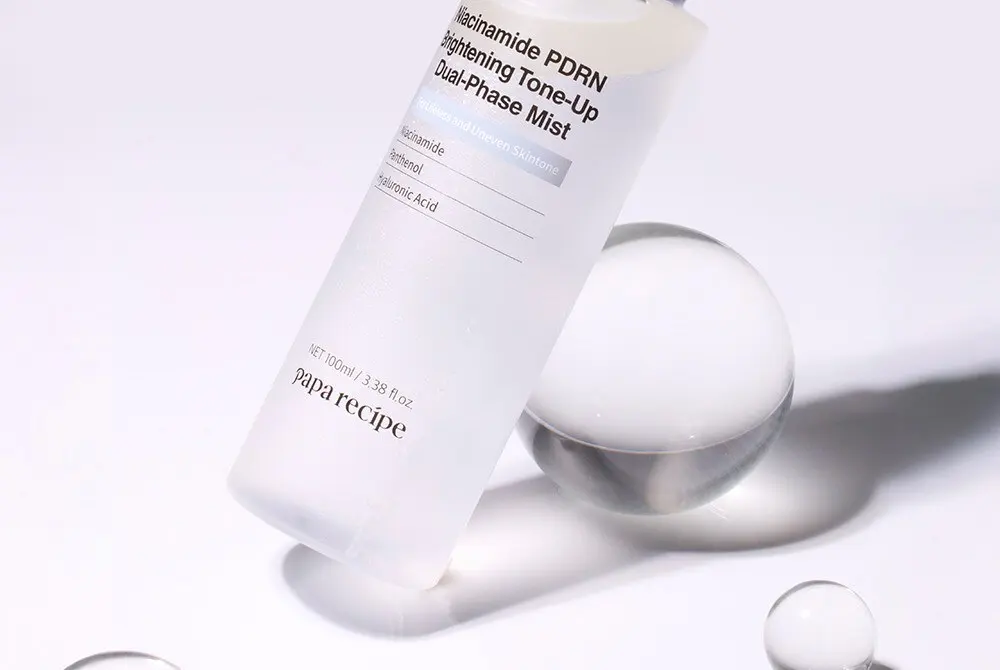 papa recipe Niacinamide PDRN Brightening Tone-Up Dual-Phase Mist 100ml Detail