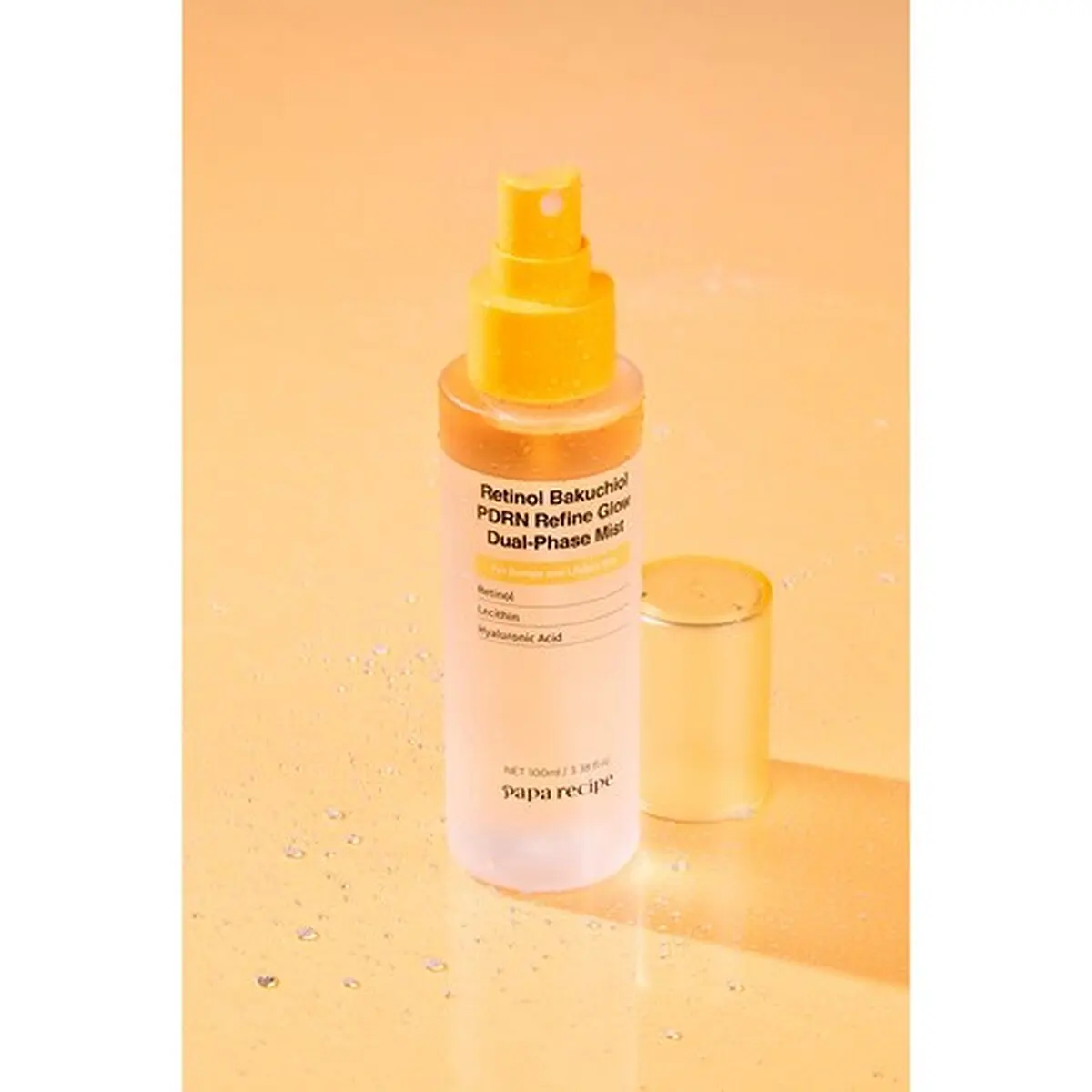 papa recipe Retinol Bakuchiol PDRN Refine Glow Dual-Phase Mist 100ml