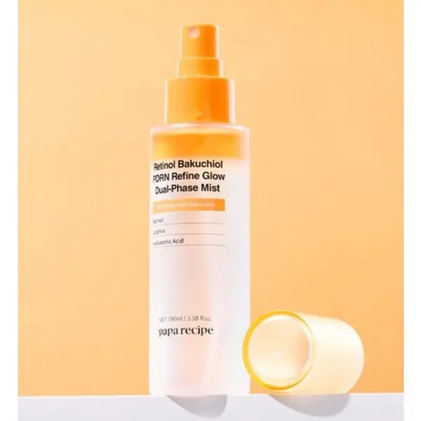 papa recipe Retinol Bakuchiol PDRN Refine Glow Dual-Phase Mist 100ml