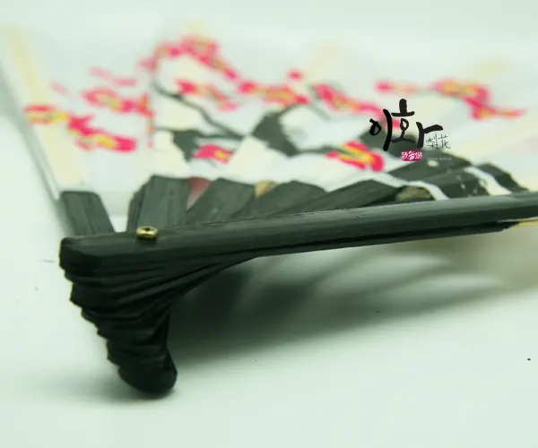 Plum Blossom Dance Fan for Practice Korean Traditional Dance Buchaechum Ihwa Detail