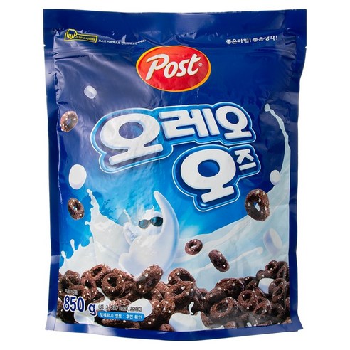Post OREO O's Cereal 850g Family Size - Chocolate Cookie Cereal with Marshmallow