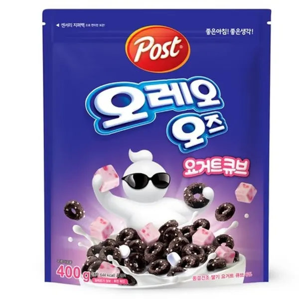 Post OREO O's Yogurt Cube Cereal 400g