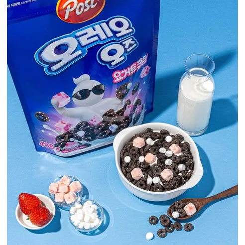 Post OREO O's Yogurt Cube Cereal 400g - Image 3