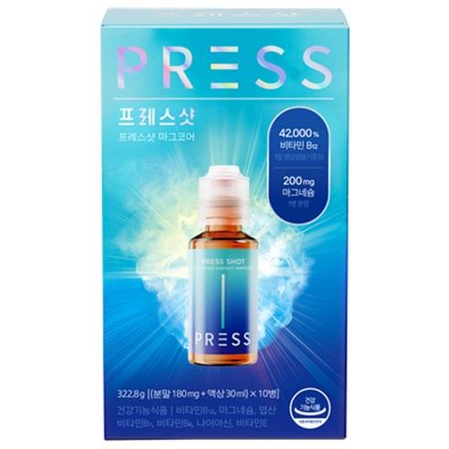PRESS SHOT MagCore Nutritional Supplement 30 ml × 10Bottles