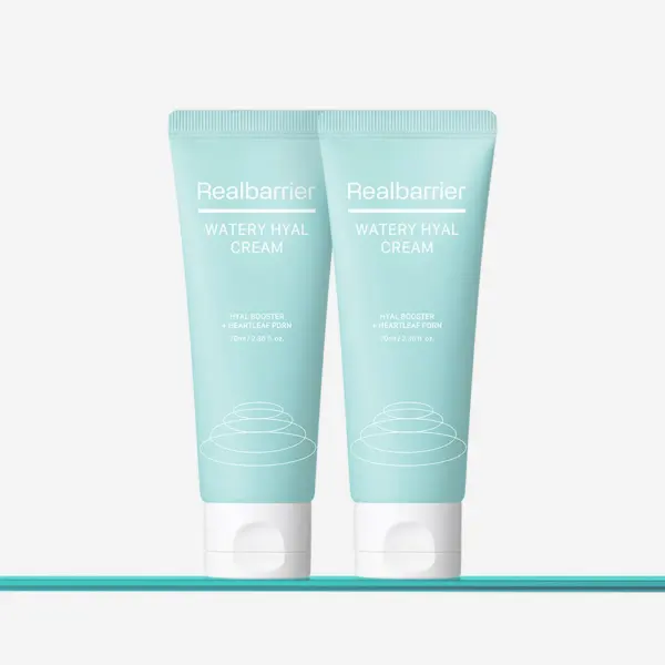 Realbarrier Watery Hyal Cream 70ml x 2 tubes