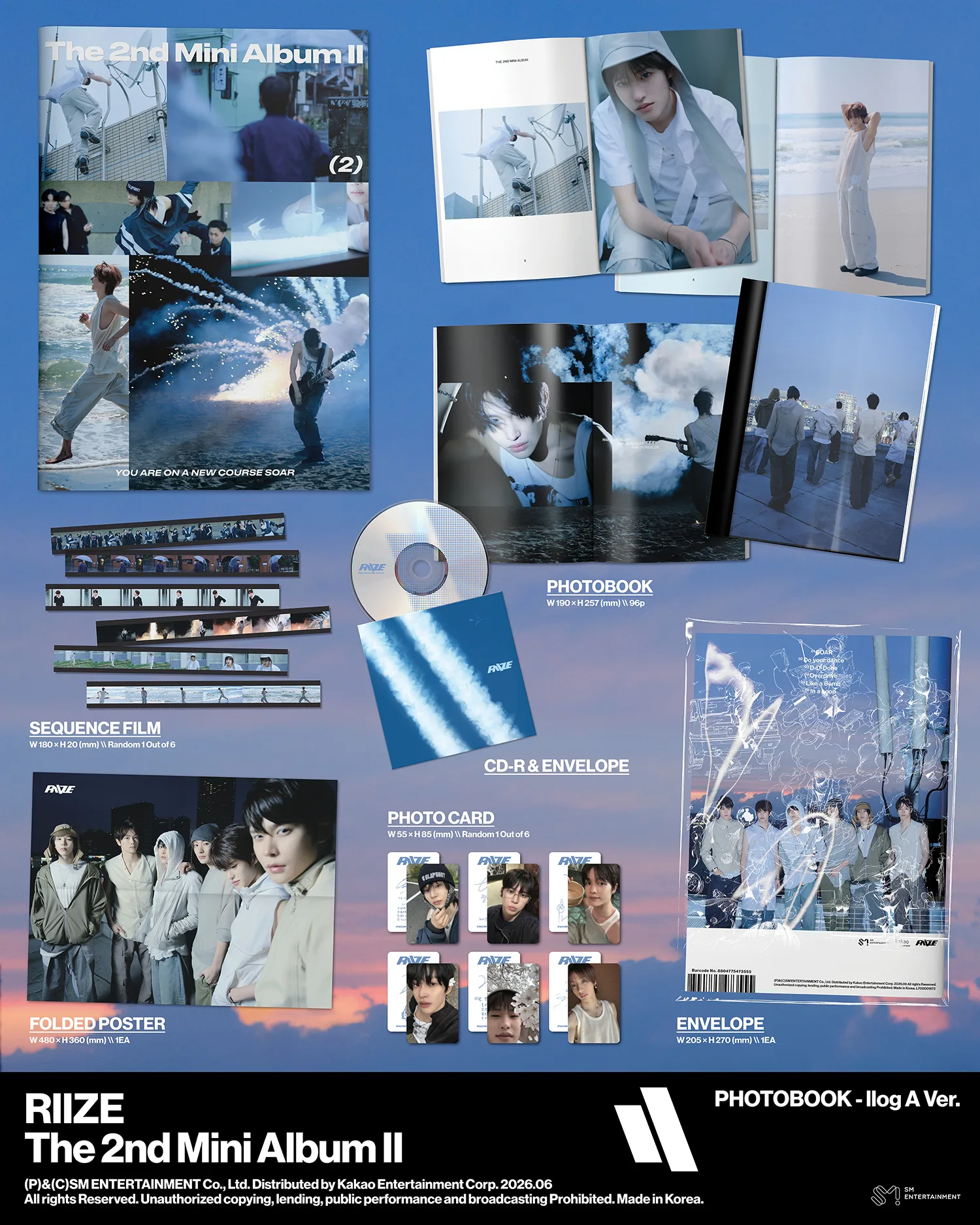 RIIZE The 2nd Mini Album II Photobook Version Detail
