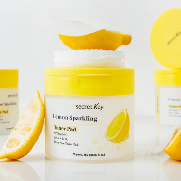 secret Key Lemon Sparkling Toner Pad 70 Pads 150g