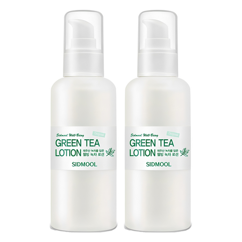 SIDMOOL Wellbeing Green Tea Lotion 150ml x 2ea